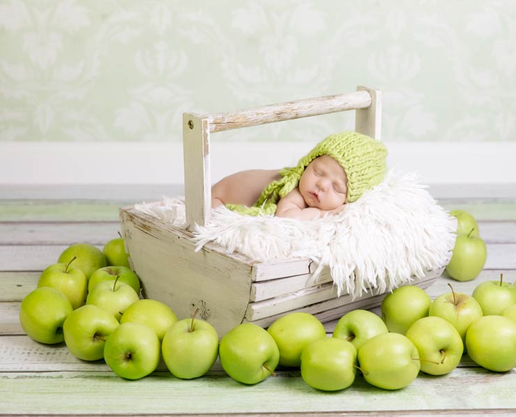 Babyfotografie in München mit der Babyfotografin Marion Hogl, Babyfotograf 