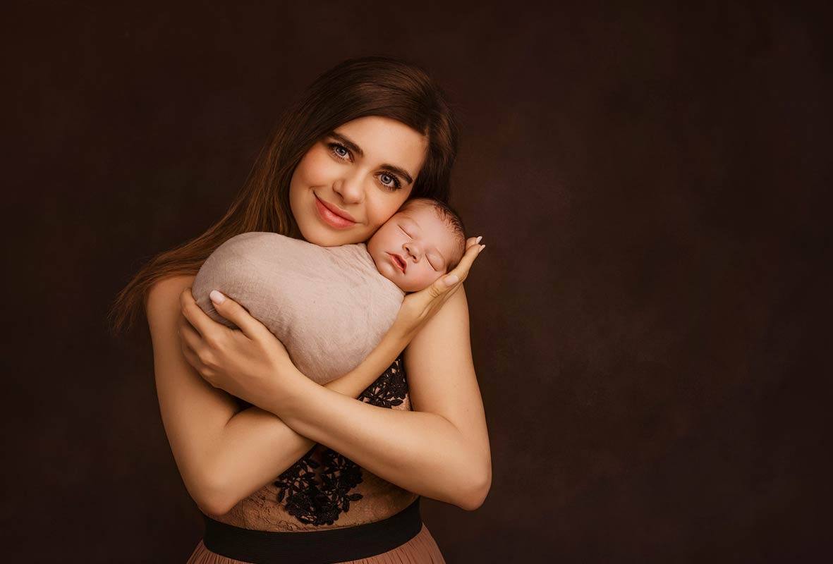 Newbornshooting mit der Babyfotografin Anne Deml München -  Neugeborenenshooting