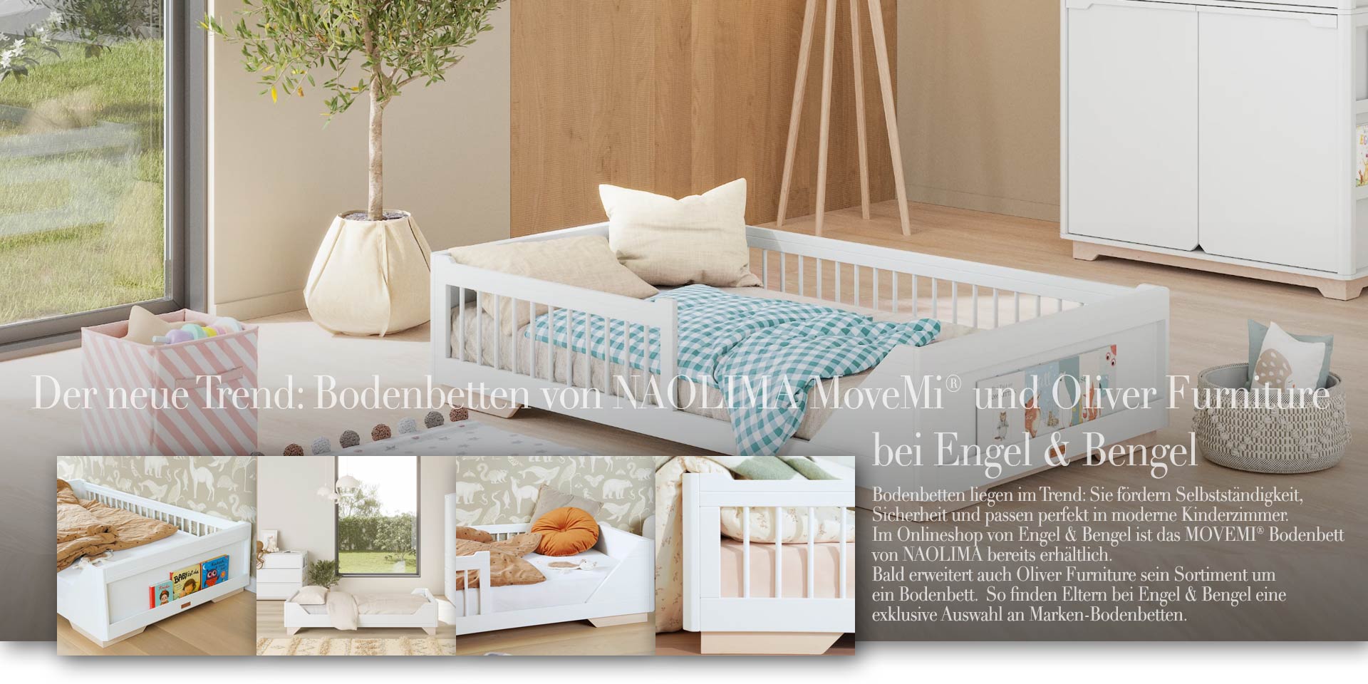 Top Trend Bodenbetten im Onlineshop von Engel & Bengel