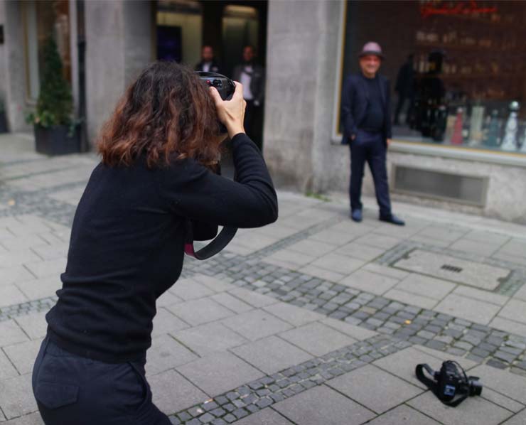 Business Portrait Businessfoto mit dem Architekten Stephan Maria Lang in München
