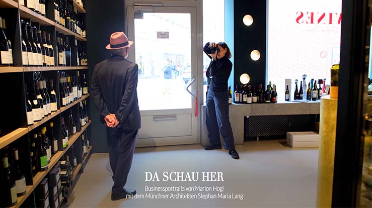 Business Portraits des Architekten Stephan Maria Lang · von Marion Hogl