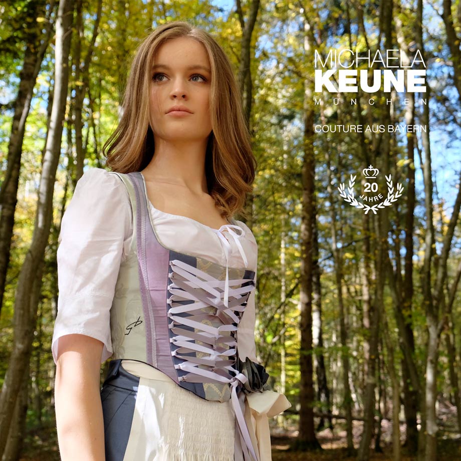 Designer Dirndl aus München von Michaela Keune – Designerdirndl