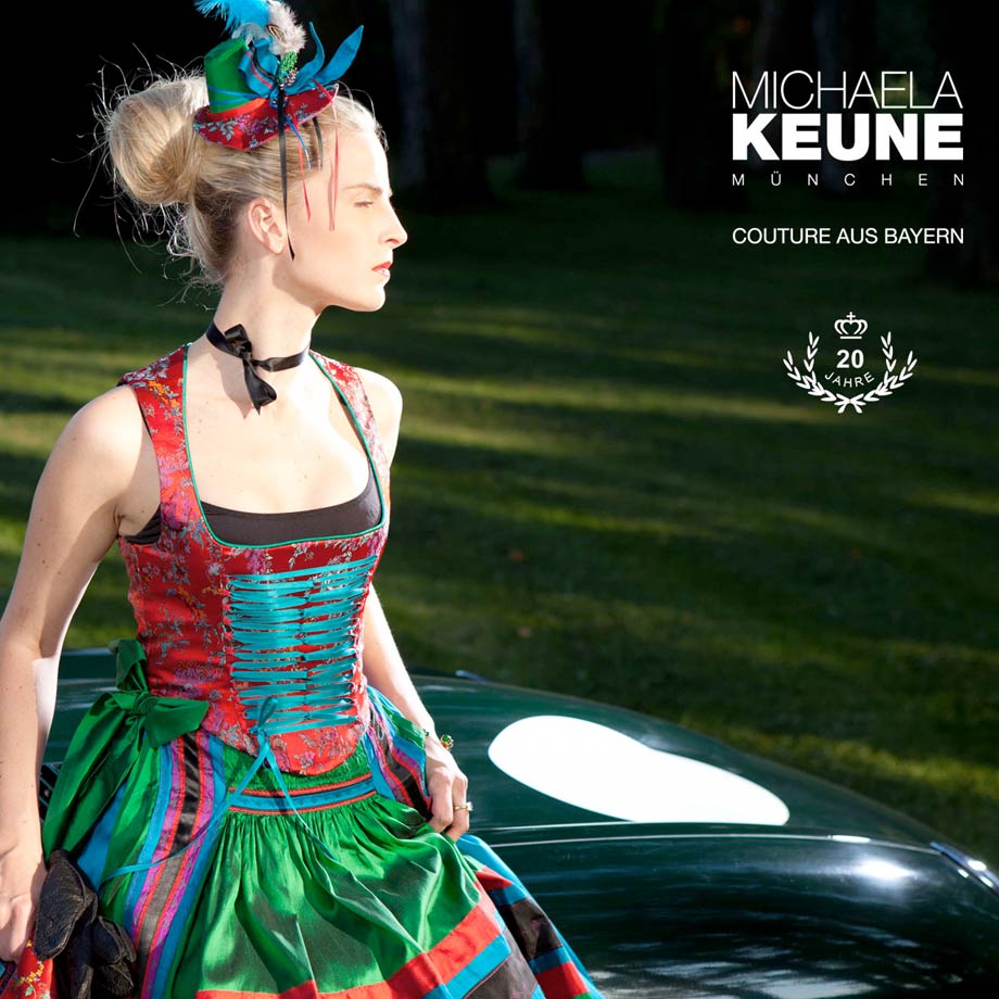 Designer Dirndl aus München von Michaela Keune – Designerdirndl