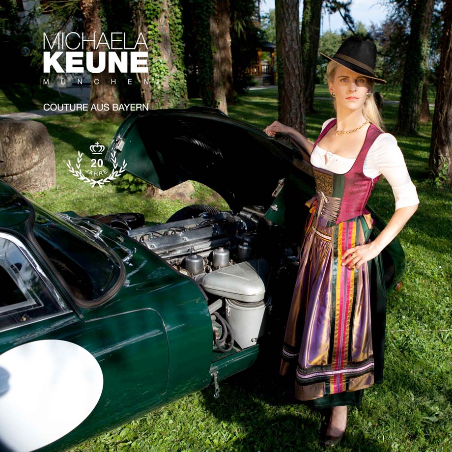 Designer Dirndl aus München von Michaela Keune – Designerdirndl