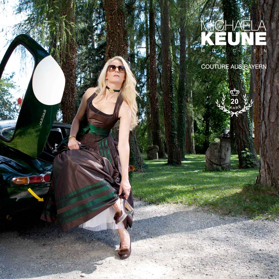 Designer Dirndl aus München von Michaela Keune – Designerdirndl
