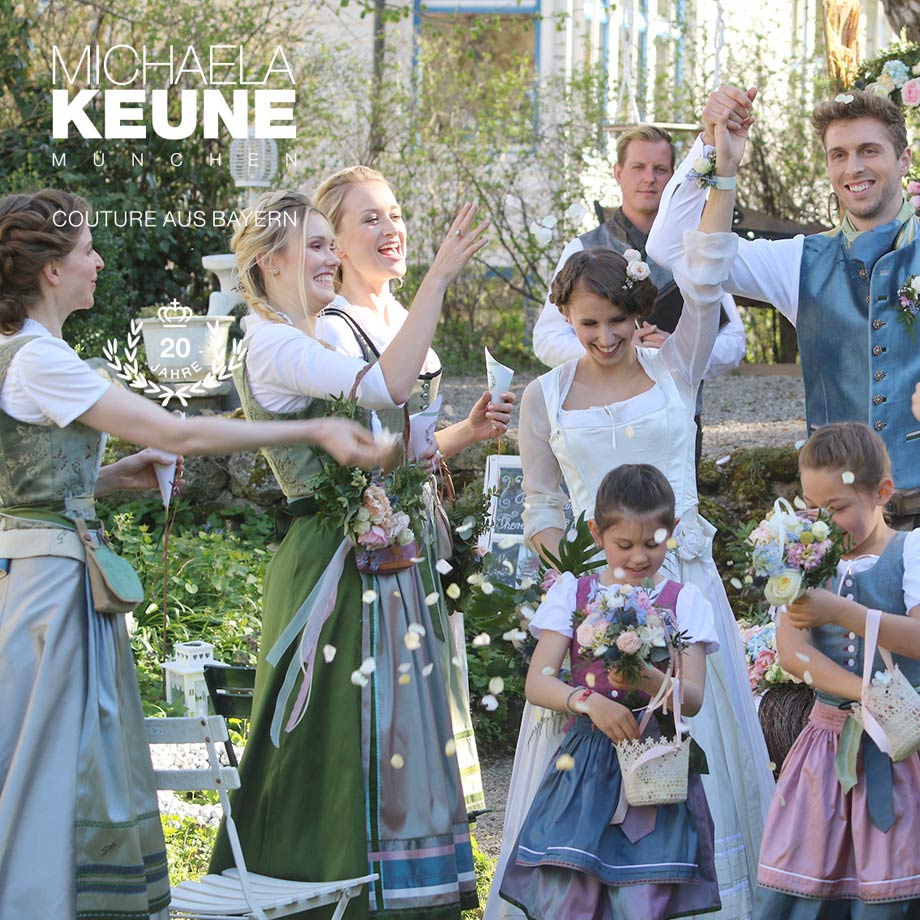 Designer Dirndl aus München von Michaela Keune – Designerdirndl