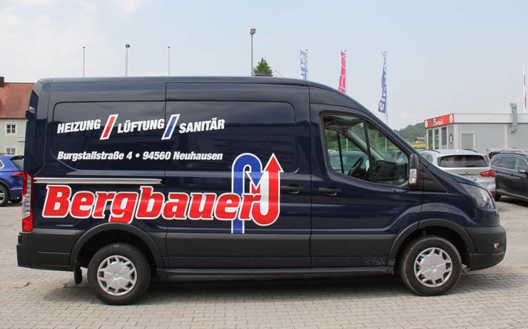 Fahrzeugbeschriftung in München - Bilder von Signus Werbetechnik 
