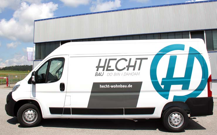 Fahrzeugbeschriftung im Raum Regensburg Landshut Passau - Bilder von Signus Werbetechnik 