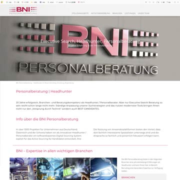 SEOTORIAL ... BNI Personalberatung und Headhunter in Nürnberg