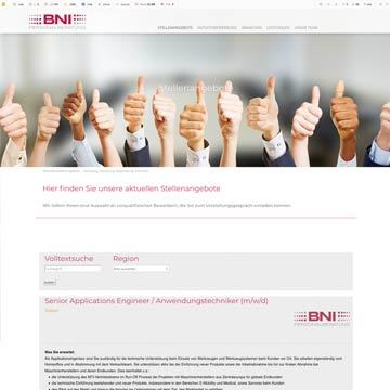 SEOTORIAL ... BNI Personalberatung - top Stellenangebote - Headhunter Nürnberg