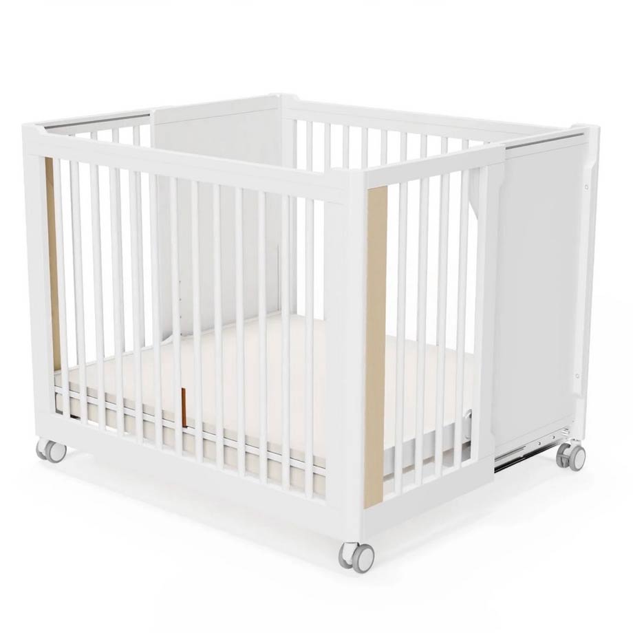 Engel & Bengel präsentiert NAOLIMA MoveMi® das wandelbare Babybett Camp