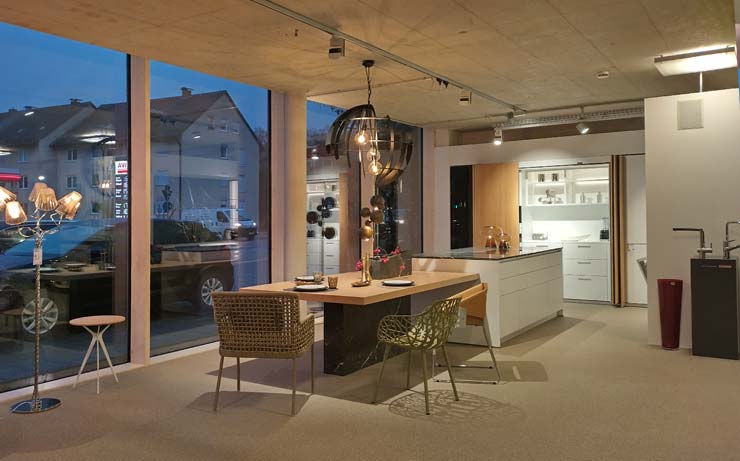 Design von NEUBIGS KÜCHEN, dem exklusiven Küchenstudio in Lauf bei Nürnberg