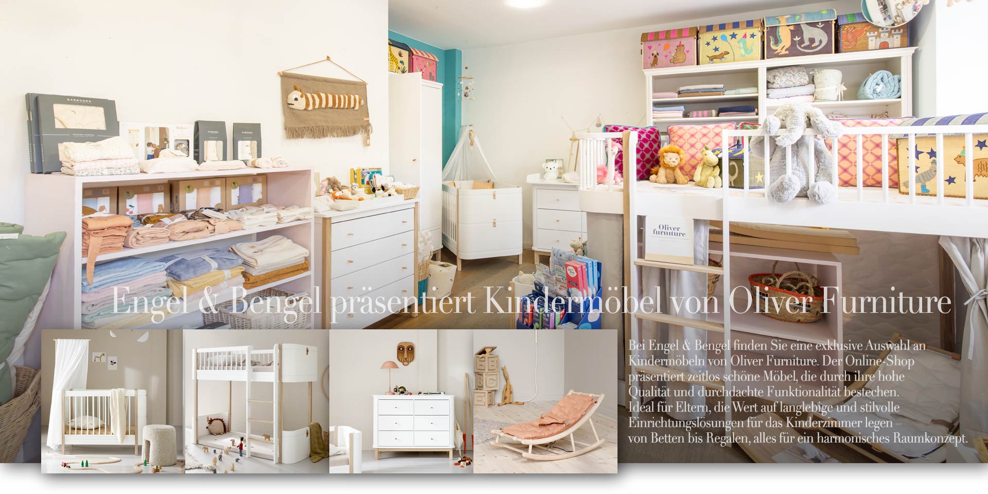 Engel & Bengel präsentiert Babymöbel Kindermöbel von Oliver Furniture