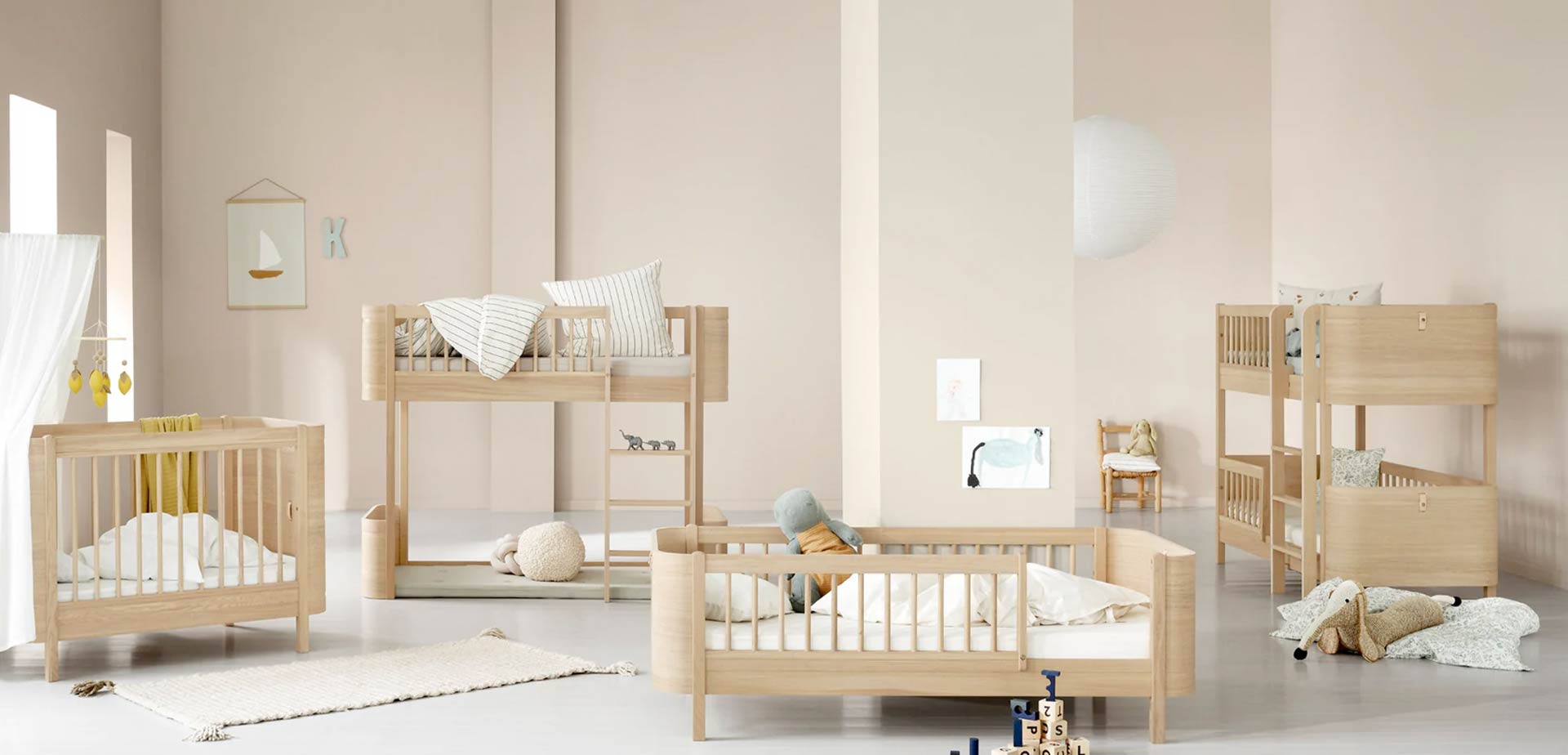 Engel & Bengel präsentiert Babymöbel Kindermöbel von Oliver Furniture Wood Mini+