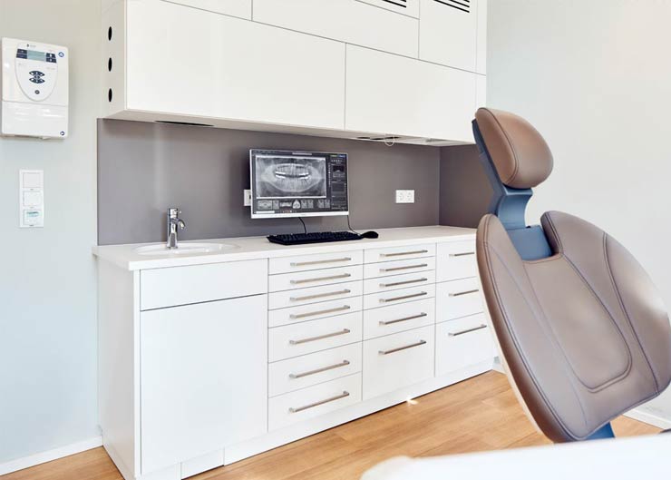 Praxisplanung in München von GRI Innenarchitekten