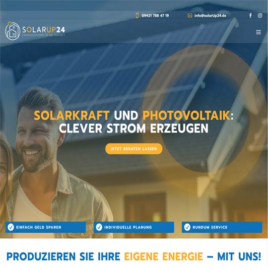SEOTORIAL ... SOLARUP24 - top Solaranlagen Photovoltaikanlagen für Straubing, München, Regensburg, Ingolstadt, Landshut