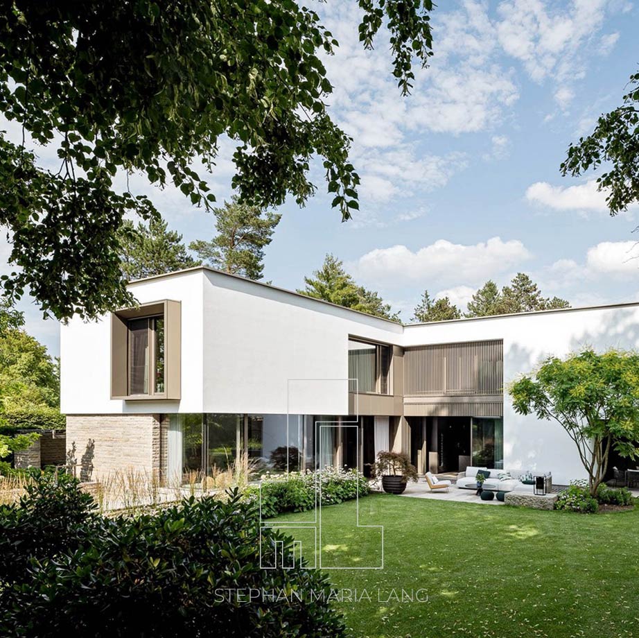 Editorial ... Eine exklusive Villa im Großraum München - Architekt Stephan Maria Lang