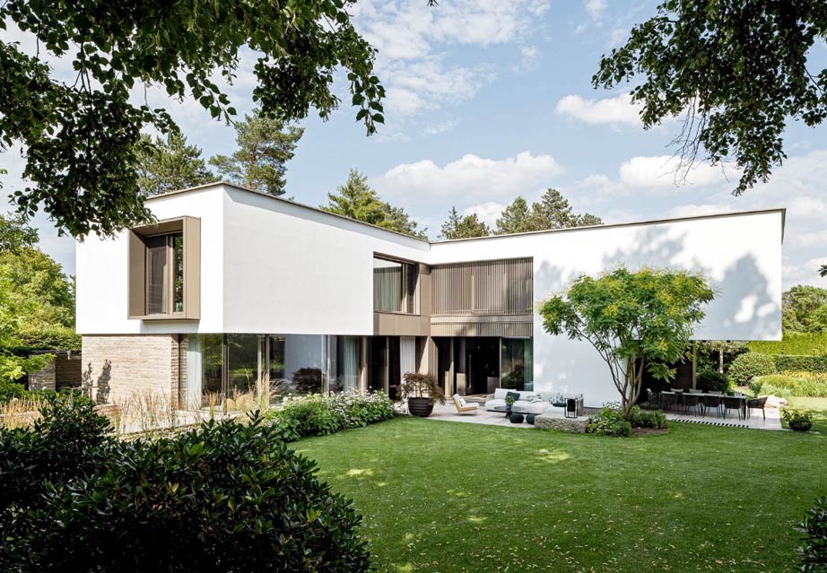 Exklusive moderne Villa im Raum München von Architekten Stephan Maria Lang 